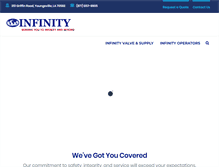 Tablet Screenshot of infinityvalve.com